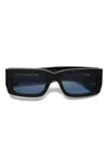 Retrosuperfuture Rectangle-frame Sunglasses In Black