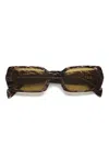 Retrosuperfuture Rectangle-frame Sunglasses In Brown