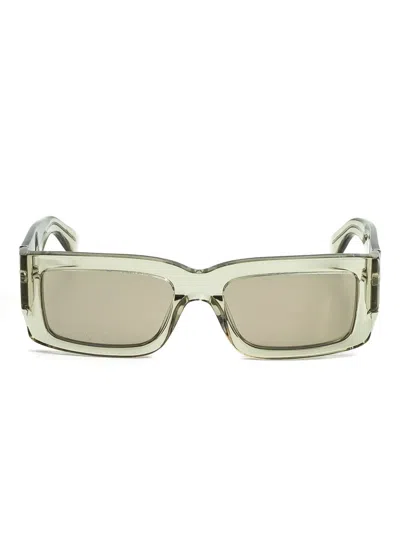 Retrosuperfuture Rectangle-frame Sunglasses In Green