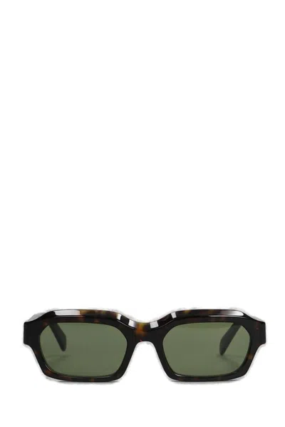 Retrosuperfuture Rectangle Frame Sunglasses In Multi