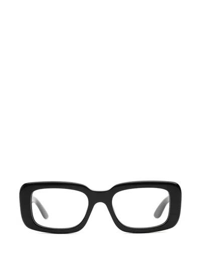 Retrosuperfuture Rectangle Glasses In Black