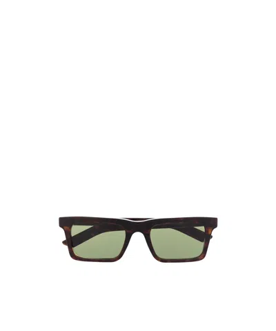 Retrosuperfuture Rectangular Sunglasses In Black
