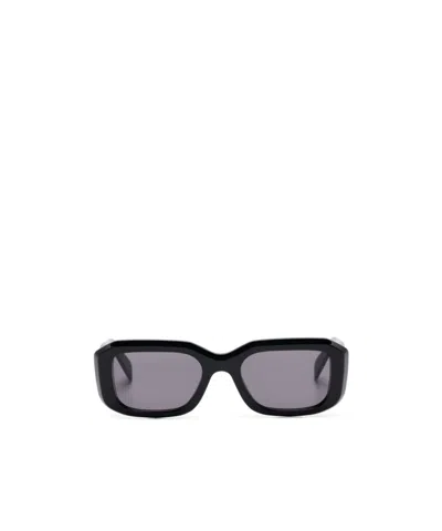 Retrosuperfuture Rectangular Sunglasses In Black