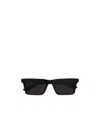 Retrosuperfuture Rectangular Sunglasses In Black