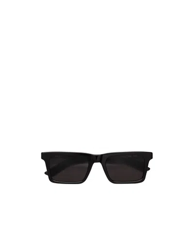 Retrosuperfuture Rectangular Sunglasses In Black
