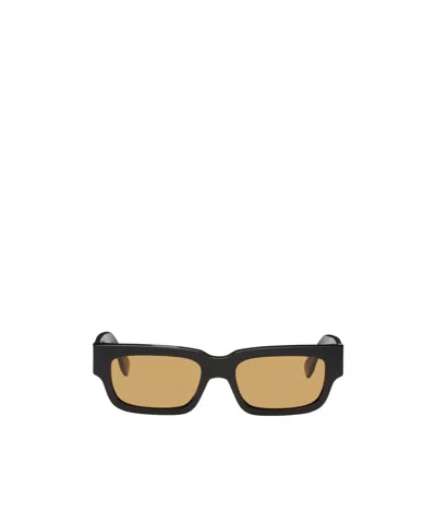 Retrosuperfuture Rectangular Sunglasses In Black