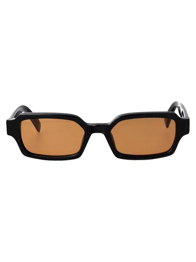 Retrosuperfuture Refined Acetate Sunglasses In Brown
