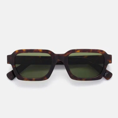 Retrosuperfuture Retro Super Future Sunglasses Caro 3627 Green Acq Brown/green Unisex In Multi