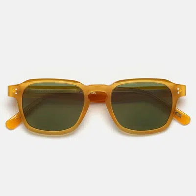 Retrosuperfuture Retro Super Future Sunglasses Luce Sereno Xy8 Yellow/green Unisex In Multi