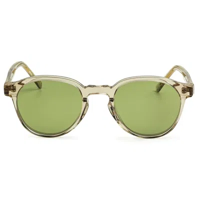 Retrosuperfuture Retro Super Future Sunglasses The Warhol Resin Green H2 W Transparent Green/green Unisex In Multi