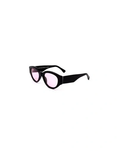 Retrosuperfuture Cat Eye Drew Mama Sunglasses Sunglasses Black Size - Acetate