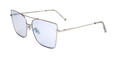 Retrosuperfuture Riva Cg7 Men's Sunglasses Silver Size 58