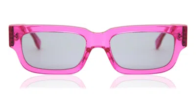 Retrosuperfuture Roma 3627 Qqg Occhiali Da Sole Rosa Per Uomo In Pink