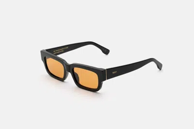 Retrosuperfuture Black Caro Sunglasses In Caro Refined