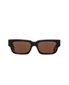 Retrosuperfuture Roma Square-frame Sunglasses In Brown