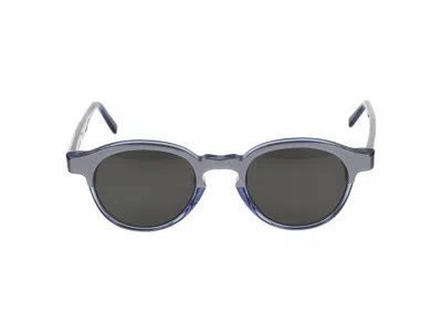 Retrosuperfuture Round Frame Sunglasses In Blue