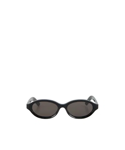 Retrosuperfuture Round Sunglasses In Black