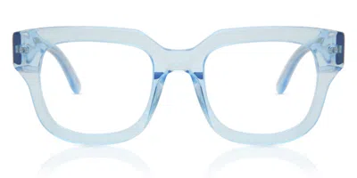 Retrosuperfuture Sabato Optical Nero Cre Men's Glasses Blue Size 51 - Free Lenses - Blue Light Block
