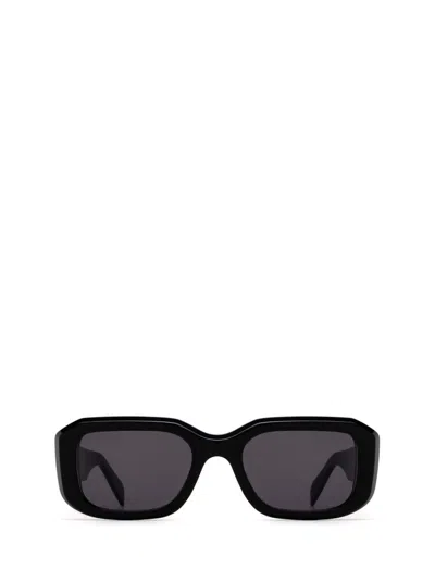 Retrosuperfuture Sagrado Rectangle Frame Sunglasses In Black