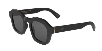 Retrosuperfuture Saluto Black 9fp Women's Sunglasses Black Size 53