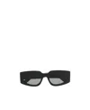 Retrosuperfuture Sculpted-design Sunglasses In Black