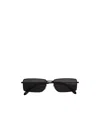 Retrosuperfuture Geometric Frame Sunglasses In Black