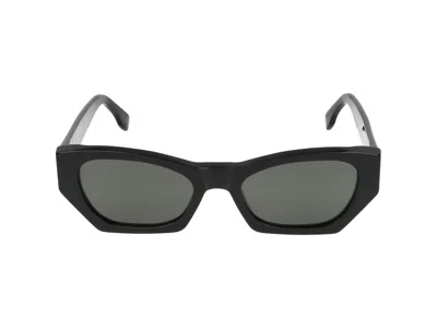 Retrosuperfuture Square Frame Sunglasses In Black