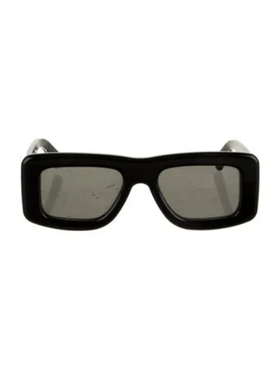 Pre-owned Retrosuperfuture Square Tinted Sunglasses In Black