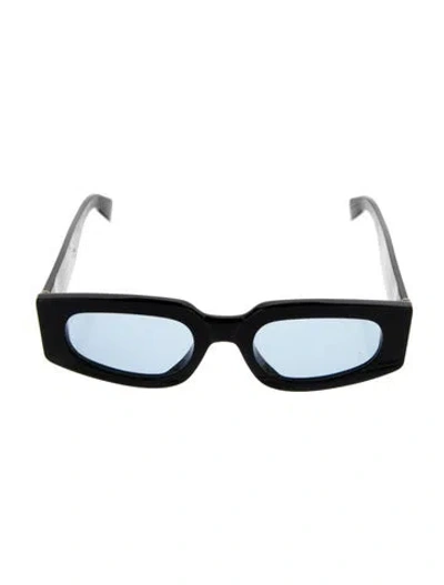 Pre-owned Retrosuperfuture Square Tinted Sunglasses In Black