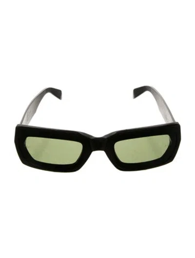 Pre-owned Retrosuperfuture Square Tinted Sunglasses In Black