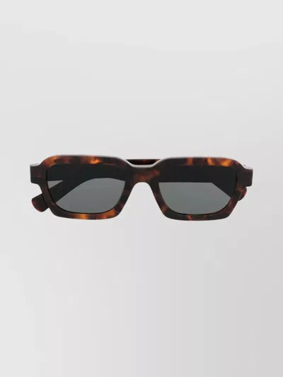 RETROSUPERFUTURE SQUARE TORTOISESHELL SUNGLASSES TINTED LENSES