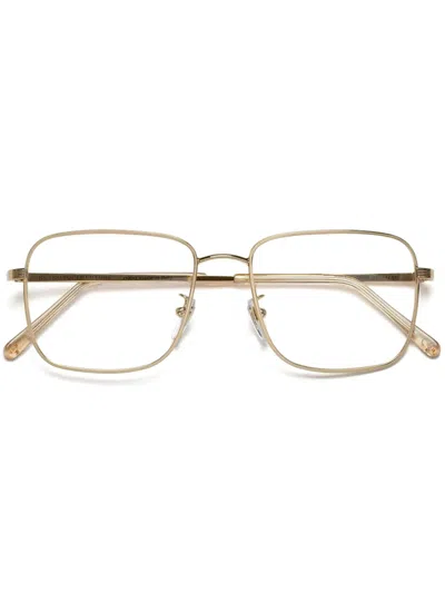 Retrosuperfuture Square-frame Glasses In Gold