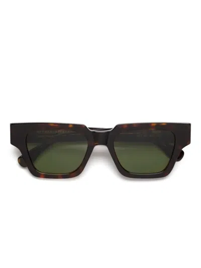 Retrosuperfuture Storia Sunglasses In 褐色