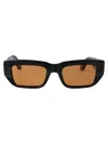 Retrosuperfuture Ra Sunglasses In Black