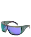 Retrosuperfuture Sunglasses Bones Peridot In Crl