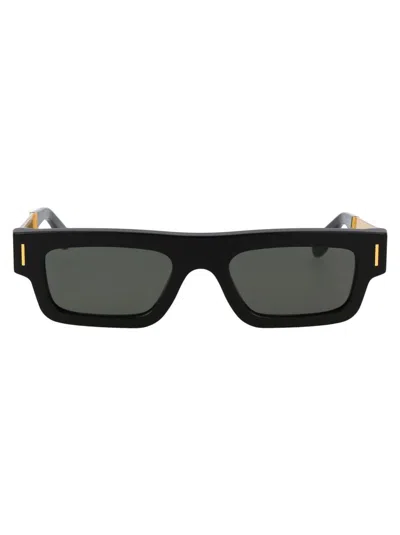 Retrosuperfuture Sunglasses In Francis Black