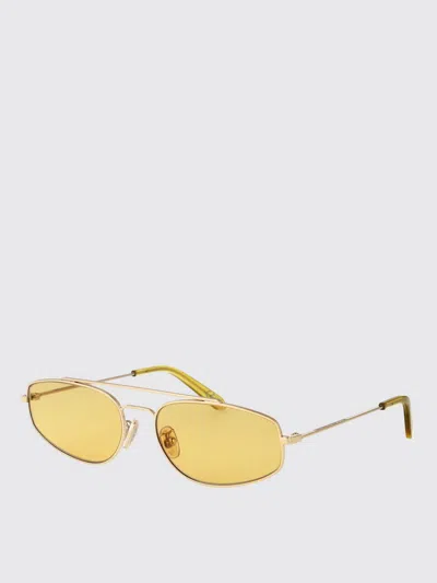 Retrosuperfuture Geometric Frame Sunglasses In Yellow