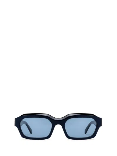 Retrosuperfuture Sunglasses In Metallic Blue