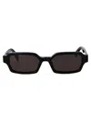Retrosuperfuture Carino Rectangle-frame Sunglasses In Black