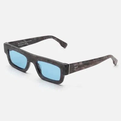 Pre-owned Retrosuperfuture Sunglasses Rsf  Colpo Fwr 52 21 145 Grey Ink Azure Lens 100% In Blue