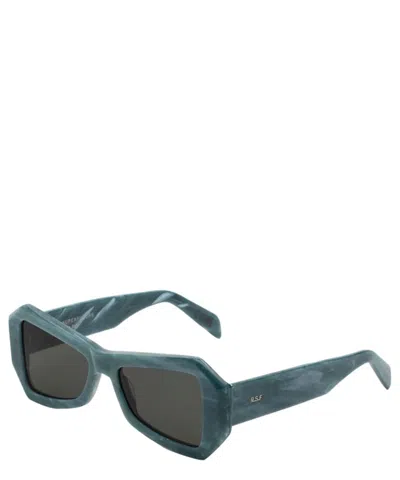 Retrosuperfuture Sunglasses Tempio Blue Marble In Crl