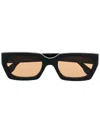 Retrosuperfuture Suqrae-frame Sunglasses In Black