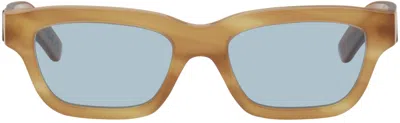 Retrosuperfuture Tan Milano Sunglasses In Bagutta