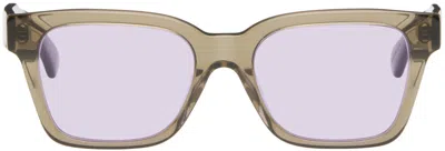 Retrosuperfuture Taupe America Sunglasses In Fragment