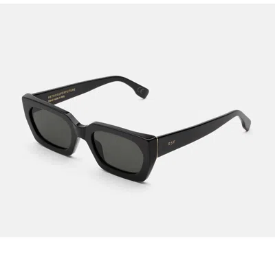 Retrosuperfuture Teddy Black Sunglasses In H5n Black