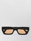 Retrosuperfuture Teddy Square Frame Sunglasses Tinted Lenses In Black