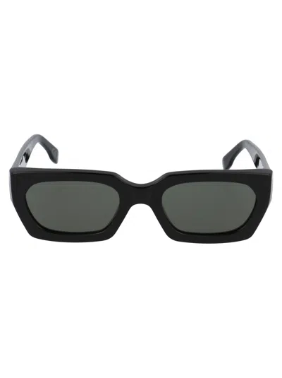 Retrosuperfuture Teddy Sunglasses In Black