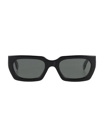 Retrosuperfuture Teddy Sunglasses In Black