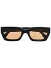 Retrosuperfuture "teddy" Sunglasses Accessories In Black