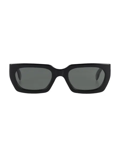 Retrosuperfuture Teddy Sunglasses In Black